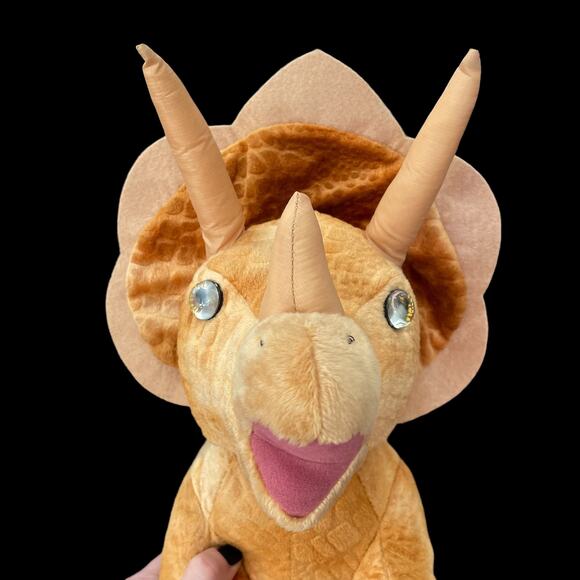 Build A Bear Dinosaur Triceratops Plush Stuffed Animal 2015 Retired BAB Toy READ - Picture 13 of 16